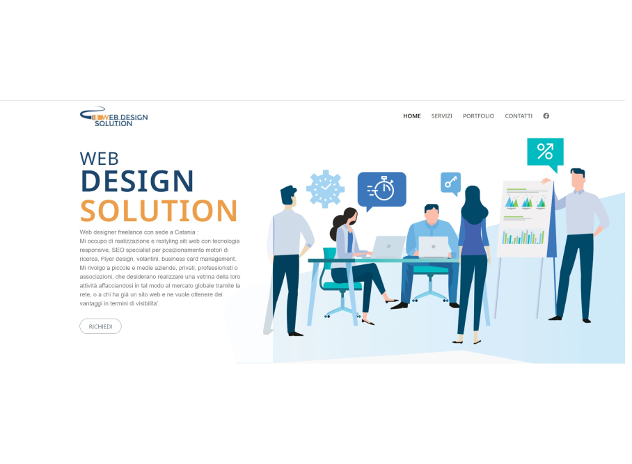 immagine superiore sinistra link al portfolio